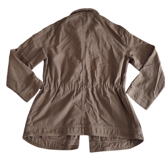 Everlane Small The Cinchable Chore Jacket Canvas Cotton Utility - Picture 2 of 16